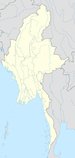 위치 지도 미얀마